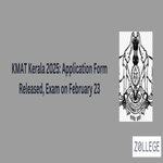 KMAT Kerala 2025 Application Form Released Exam on February 23